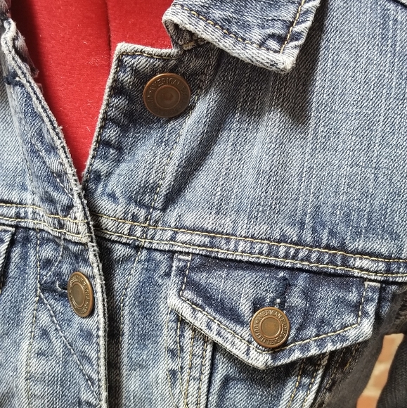 American Eagle denim jean jacket - Picture 5 of 8